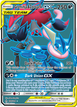 Greninja & Zoroark-GX 200/214 — Unbroken Bonds