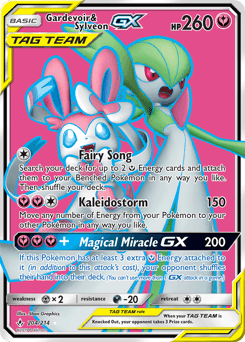 Gardevoir & Sylveon-GX 204/214 — Unbroken Bonds