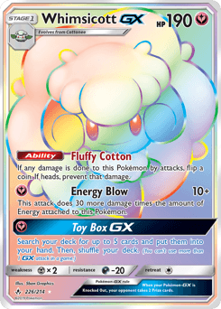 Whimsicott-GX 226/214 — Unbroken Bonds