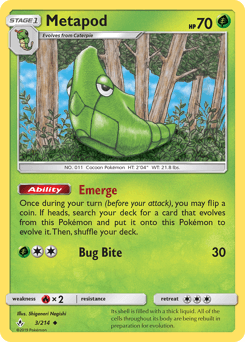 Metapod 3/214 — Unbroken Bonds