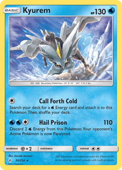 Kyurem 50/214 — Unbroken Bonds
