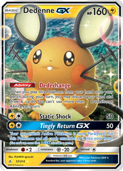 Dedenne-GX 57/214 — Unbroken Bonds