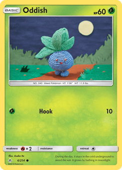 Oddish 6/214 — Unbroken Bonds