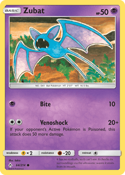 Zubat 64/214 — Unbroken Bonds