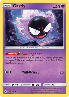 Gastly 67/214 — Unbroken Bonds