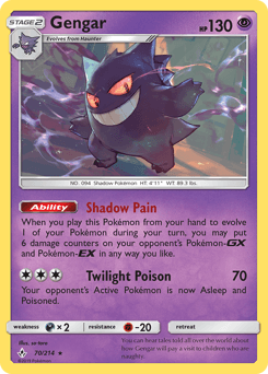 Gengar 70/214 — Unbroken Bonds