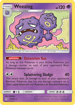Weezing 74/214 — Unbroken Bonds