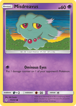 Misdreavus 77/214 — Unbroken Bonds