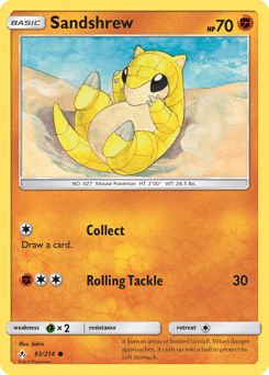 Sandshrew 83/214 — Unbroken Bonds