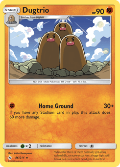 Dugtrio 86/214 — Unbroken Bonds