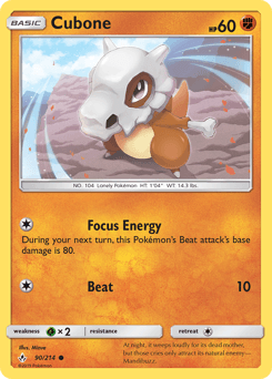 Cubone 90/214 — Unbroken Bonds