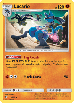Lucario 117/236 — Unified Minds