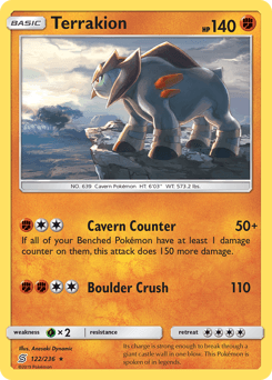 Terrakion 122/236 — Unified Minds