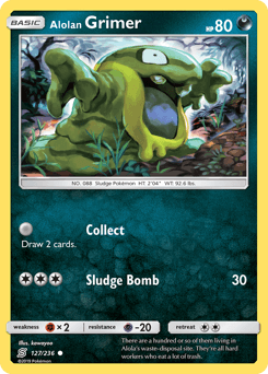 Alolan Grimer 127/236 — Unified Minds