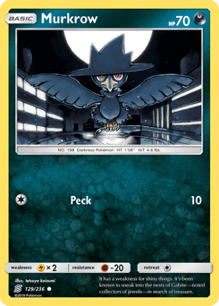 Murkrow 129/236 — Unified Minds