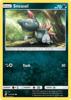Sneasel 131/236 — Unified Minds