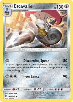 Escavalier 142/236 — Unified Minds