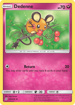Dedenne 145/236 — Unified Minds