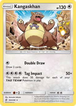 Kangaskhan 163/236 — Unified Minds
