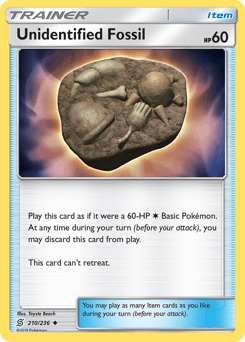 Unidentified Fossil 210/236 — Unified Minds