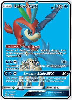 Keldeo-GX 219/236 — Unified Minds