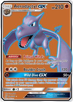 Aerodactyl-GX 224/236 — Unified Minds