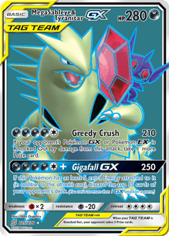 Mega Sableye & Tyranitar-GX 225/236 — Unified Minds