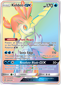 Keldeo-GX 240/236 — Unified Minds