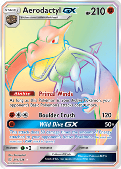Aerodactyl-GX 244/236 — Unified Minds