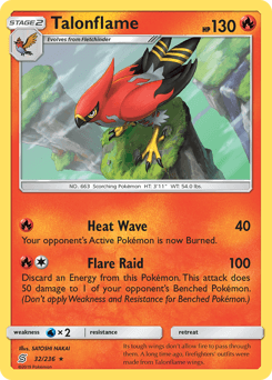 Talonflame 32/236 — Unified Minds