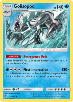 Golisopod 51/236 — Unified Minds