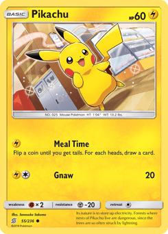 Pikachu 55/236 — Unified Minds