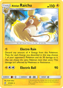 Alolan Raichu 57/236 — Unified Minds