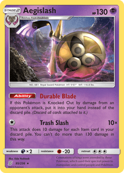 Aegislash 95/236 — Unified Minds