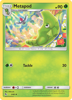 Metapod 2/68 — Hidden Fates