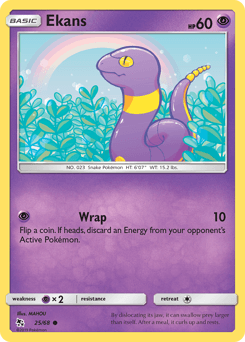 Ekans 25/68 — Hidden Fates