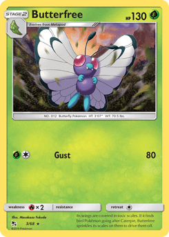 Butterfree 3/68 — Hidden Fates