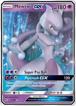 Mewtwo-GX 31/68 — Hidden Fates