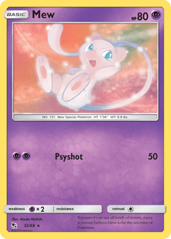 Mew 32/68 — Hidden Fates