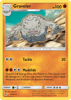 Graveler 34/68 — Hidden Fates
