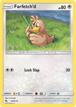 Farfetch'd 45/68 — Hidden Fates