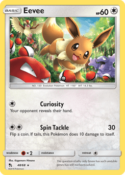 Eevee 48/68 — Hidden Fates