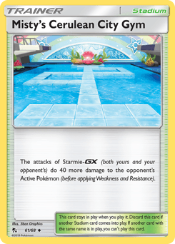 Misty's Cerulean City Gym 61/68 — Hidden Fates