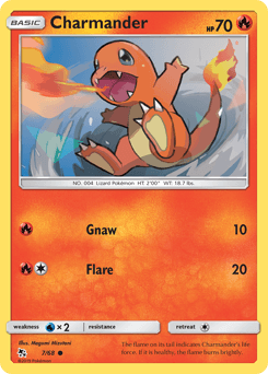 Charmander 7/68 — Hidden Fates