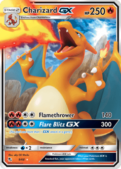 Charizard-GX 9/68 — Hidden Fates