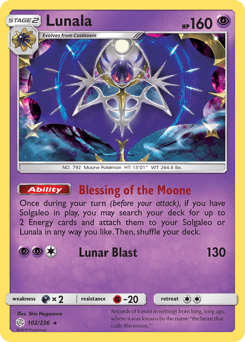 Lunala 102/236 — Cosmic Eclipse