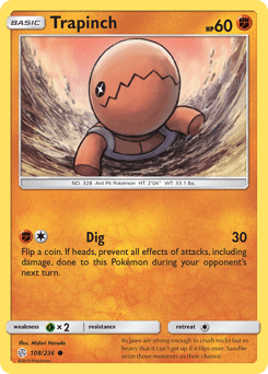 Trapinch 108/236 — Cosmic Eclipse
