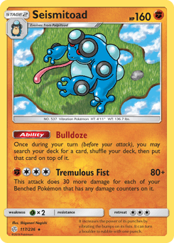 Seismitoad 117/236 — Cosmic Eclipse