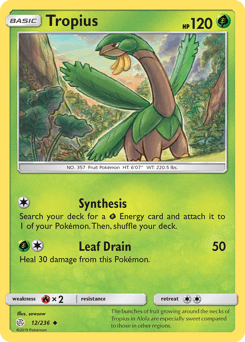 Tropius 12/236 — Cosmic Eclipse