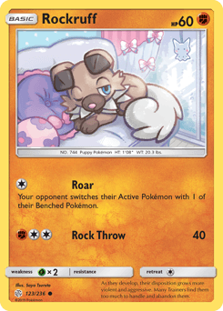 Rockruff 123/236 — Cosmic Eclipse